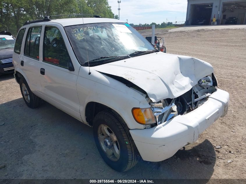 1999 Kia Sportage VIN: KNDJB7232X5600000 Lot: 39755546