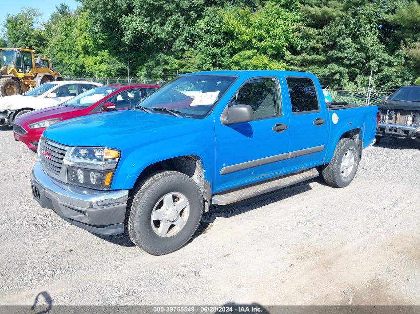 1GTDT13E278135143 | 2007 GMC CANYON