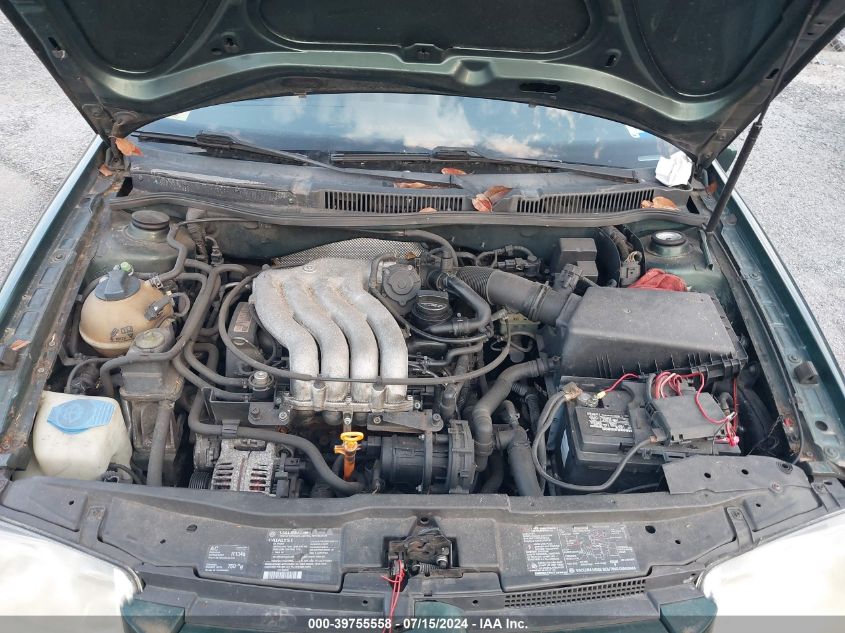 1999 Volkswagen Jetta Gls VIN: 3VWSC29M0XM109905 Lot: 39755558