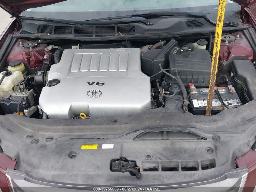 2009 Toyota Avalon Xl/Xls/Limited VIN: 4T1BK36BX9U343364 Lot: 39755559