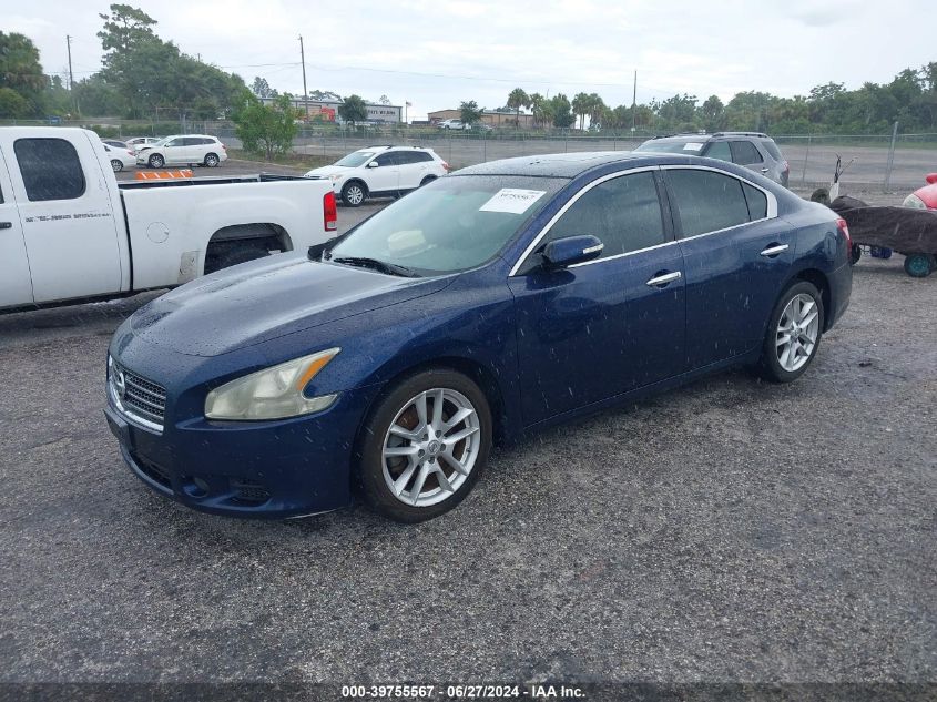 2011 Nissan Maxima S/Sv VIN: 1N4AA5AP1BC852505 Lot: 39755567