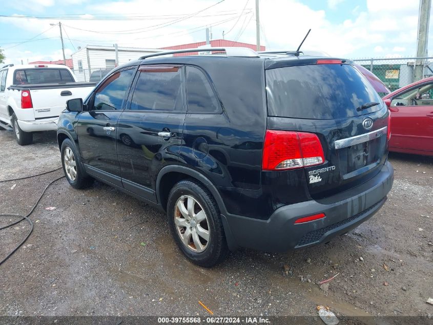 2012 Kia Sorento Lx VIN: 5XYKT3A63CG220171 Lot: 39755568