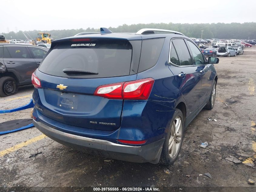 2019 Chevrolet Equinox Premier VIN: 3GNAXXEV8KL326915 Lot: 39755585