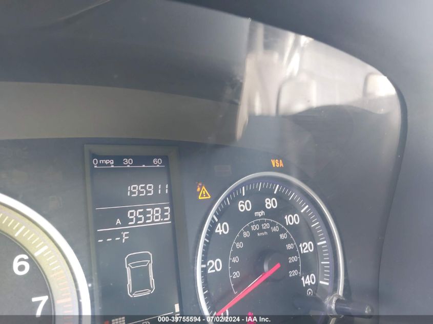 2009 Honda Cr-V Ex-L VIN: JHLRE48779C014431 Lot: 39755594