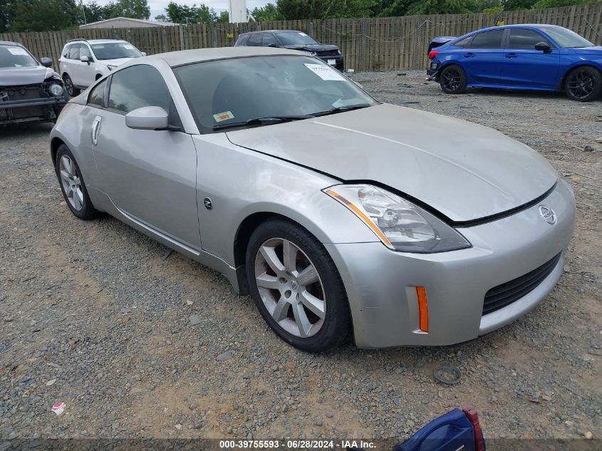 2004 Nissan 350Z Coupe VIN: JN1AZ34DX4M103761 Lot: 39755593