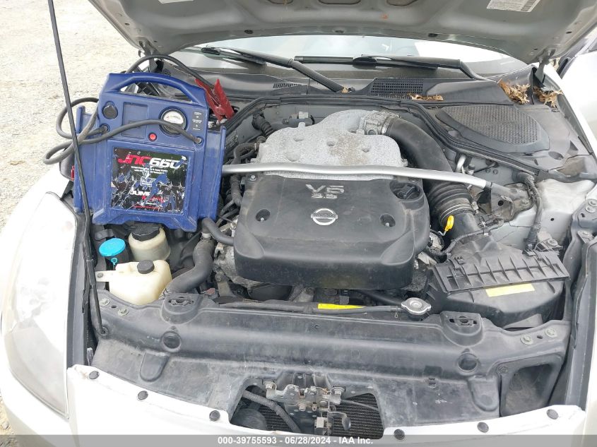 2004 Nissan 350Z Coupe VIN: JN1AZ34DX4M103761 Lot: 39755593