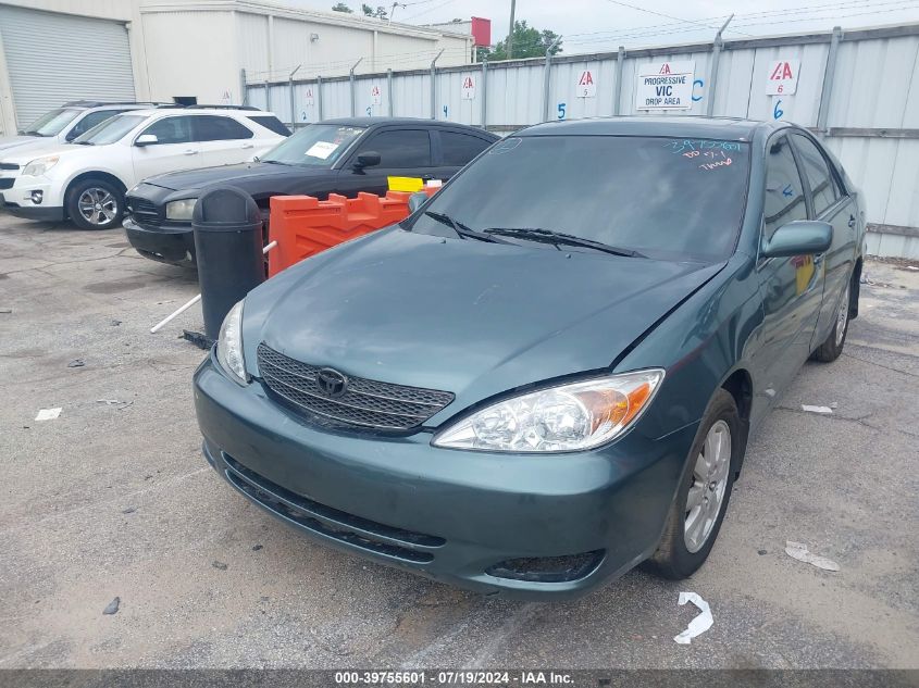 2003 Toyota Camry Xle VIN: 4T1BF32K73U565765 Lot: 39755601