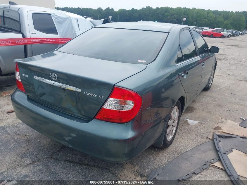 2003 Toyota Camry Xle VIN: 4T1BF32K73U565765 Lot: 39755601