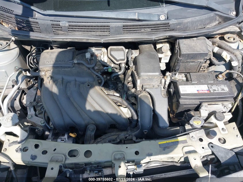 2012 Nissan Versa 1.6 S VIN: 3N1CN7AP9CL845636 Lot: 39755602