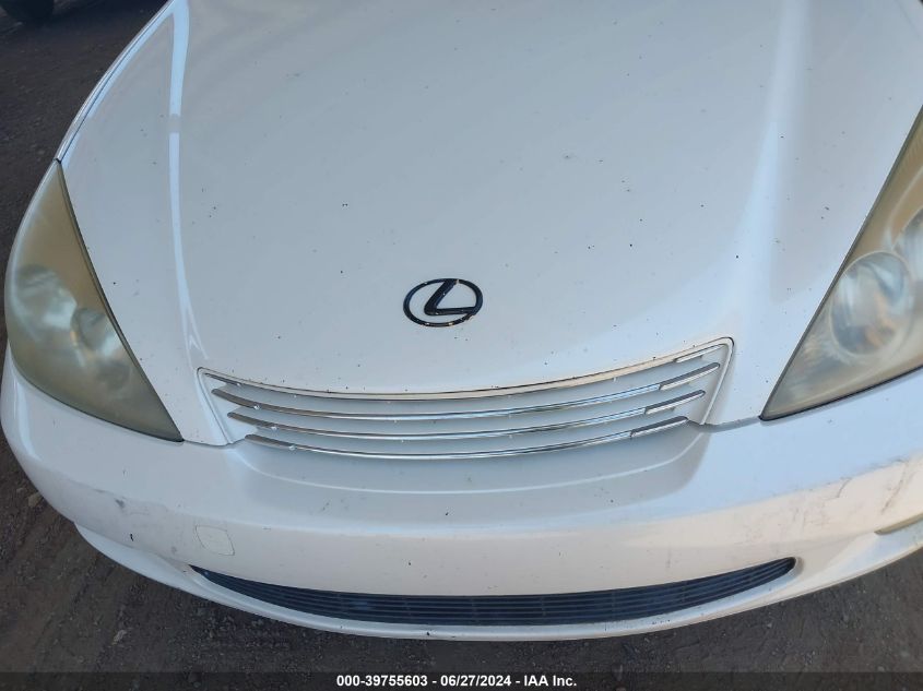 2002 Lexus Es 300 VIN: JTHBF30G620038081 Lot: 39755603