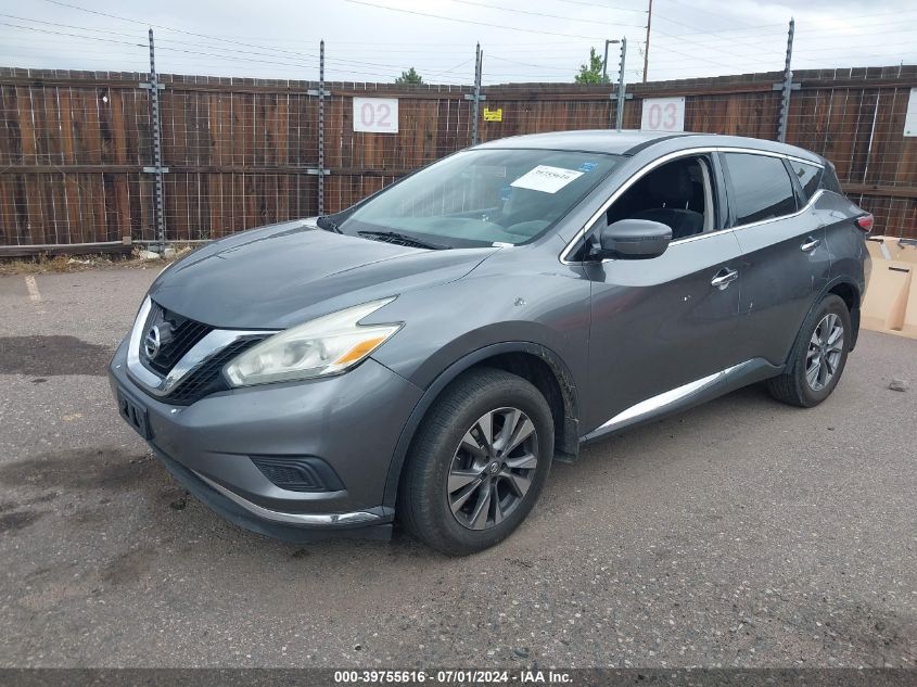 5N1AZ2MH0GN138989 2016 NISSAN MURANO - Image 2