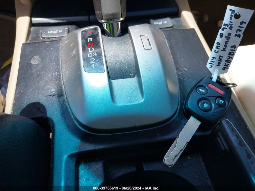 2009 Honda Accord 2.4 Ex-L VIN: JHMCP26829C003719 Lot: 39755619