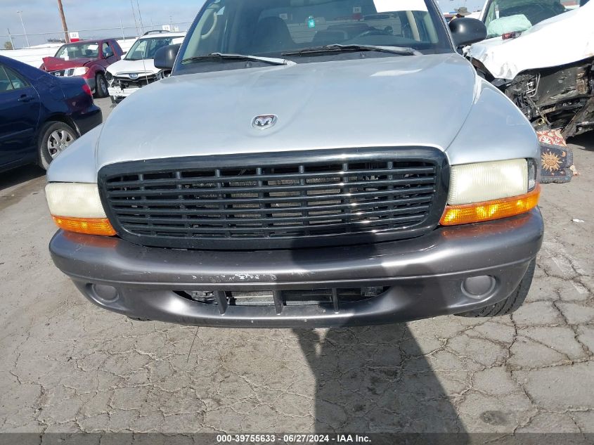 2002 Dodge Dakota Sxt VIN: 1B7GL12X42S637891 Lot: 39755633