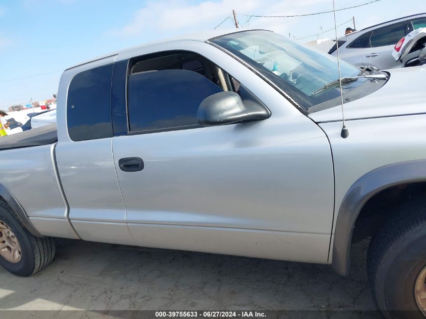 2002 Dodge Dakota Sxt VIN: 1B7GL12X42S637891 Lot: 39755633