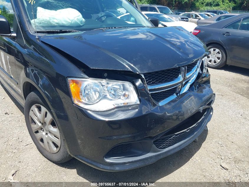 2016 Dodge Grand Caravan Se VIN: 2C4RDGBG7GR220038 Lot: 39755637