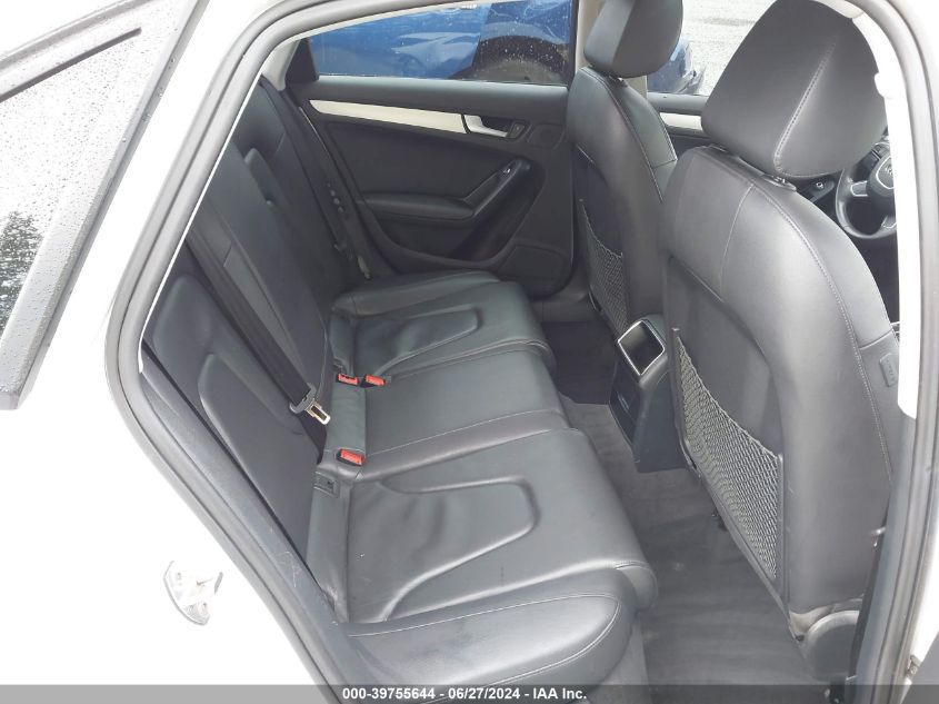 2013 Audi A4 2.0T Premium VIN: WAUAFAFL4DN039870 Lot: 39755644