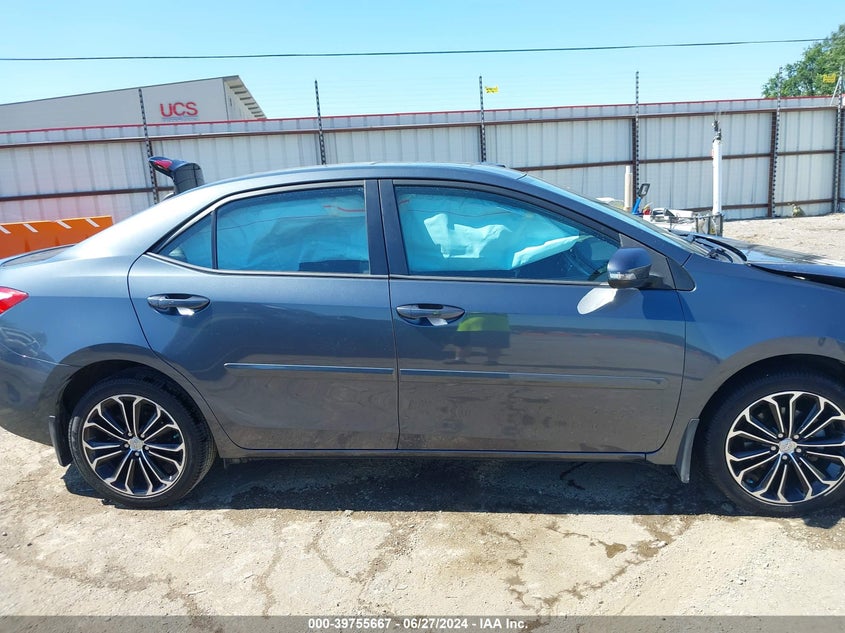 2014 TOYOTA COROLLA S PLUS - 5YFBURHE6EP015374
