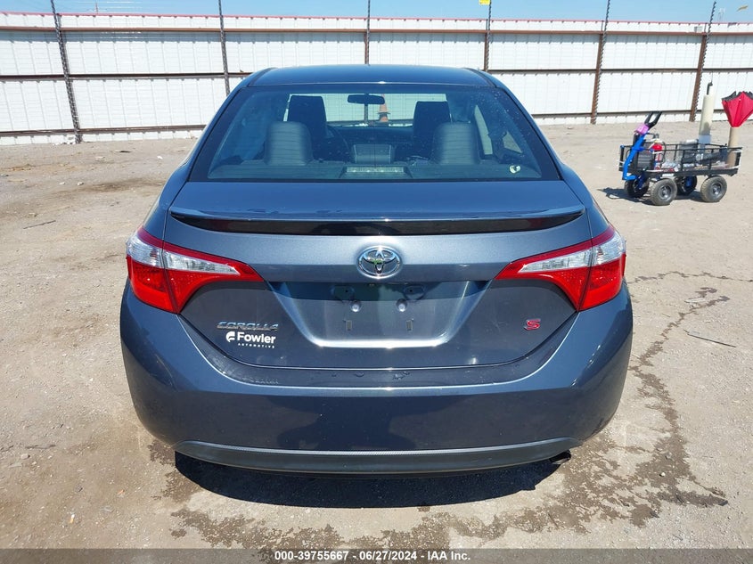 2014 TOYOTA COROLLA S PLUS - 5YFBURHE6EP015374