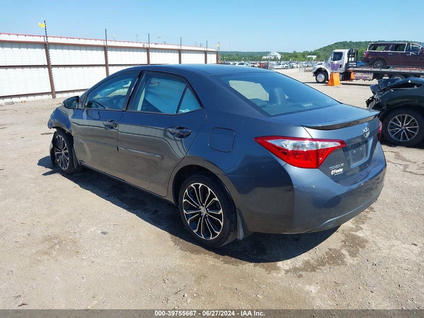 2014 TOYOTA COROLLA S PLUS - 5YFBURHE6EP015374