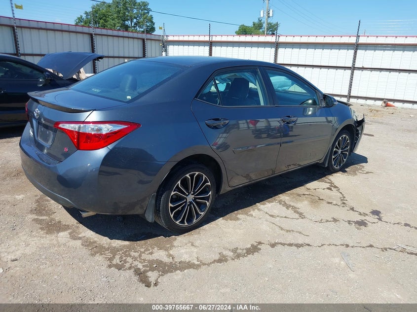 2014 TOYOTA COROLLA S PLUS - 5YFBURHE6EP015374