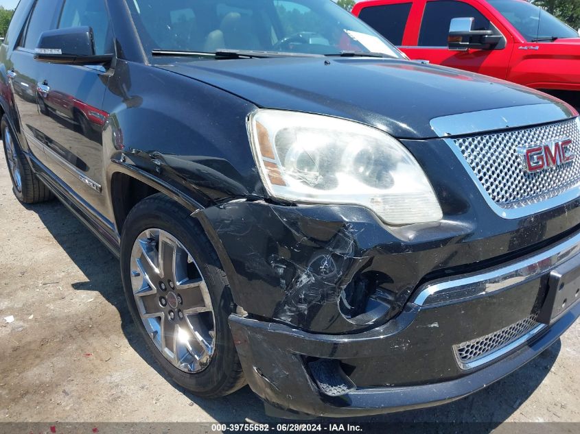 2011 GMC Acadia Denali VIN: 1GKKRTED2BJ278170 Lot: 39755682