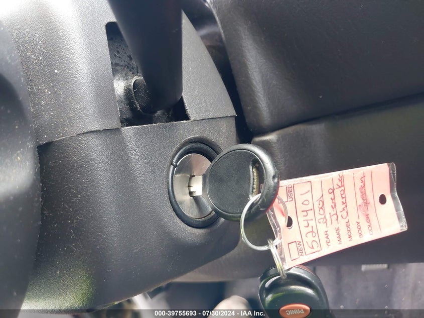 2001 Jeep Cherokee Sport VIN: 1J4FF48S61L524401 Lot: 39755693