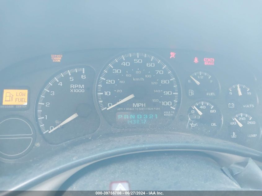 2001 GMC Yukon Xl 1500 Slt VIN: 3GKFK16T71G190344 Lot: 39755708