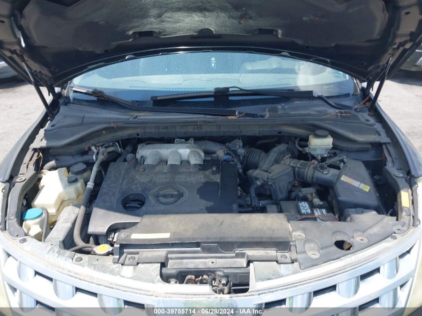 2003 Nissan Murano Sl VIN: JN8AZ08T33W116128 Lot: 39755714