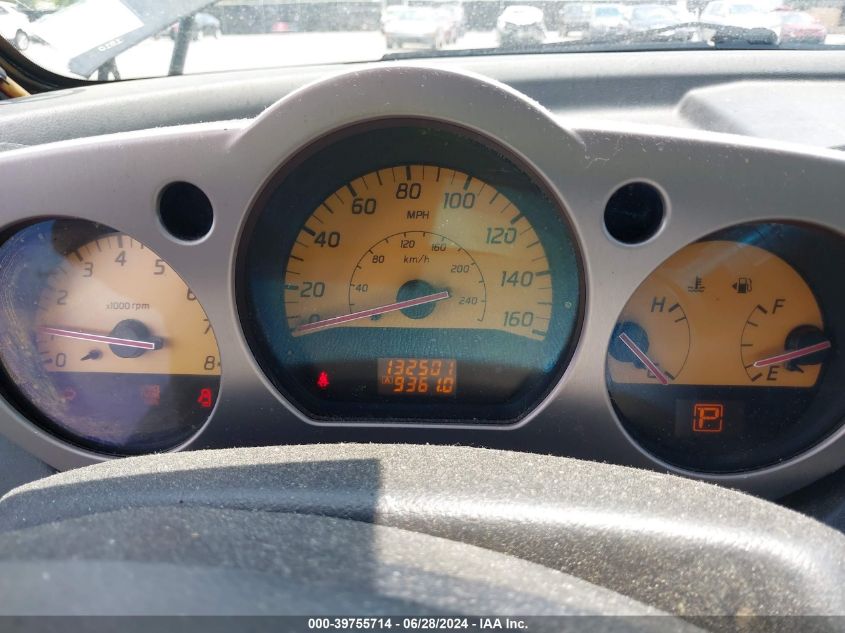 2003 Nissan Murano Sl VIN: JN8AZ08T33W116128 Lot: 39755714