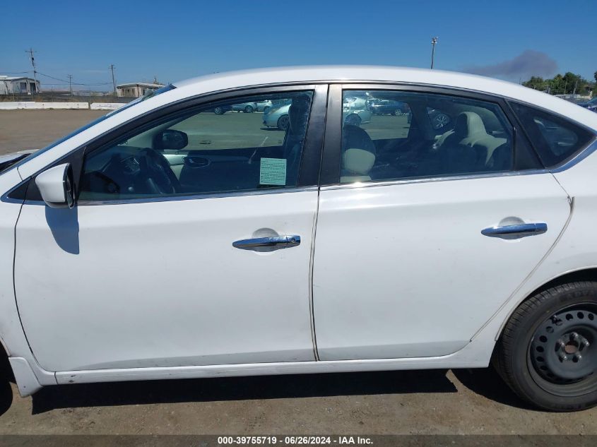 2015 Nissan Sentra S VIN: 3N1AB7AP6FY369658 Lot: 39755719