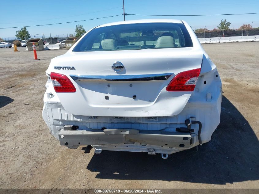 2015 Nissan Sentra S VIN: 3N1AB7AP6FY369658 Lot: 39755719