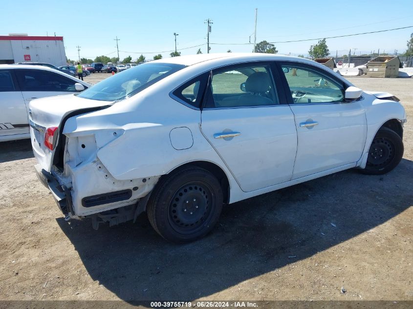 2015 Nissan Sentra S VIN: 3N1AB7AP6FY369658 Lot: 39755719