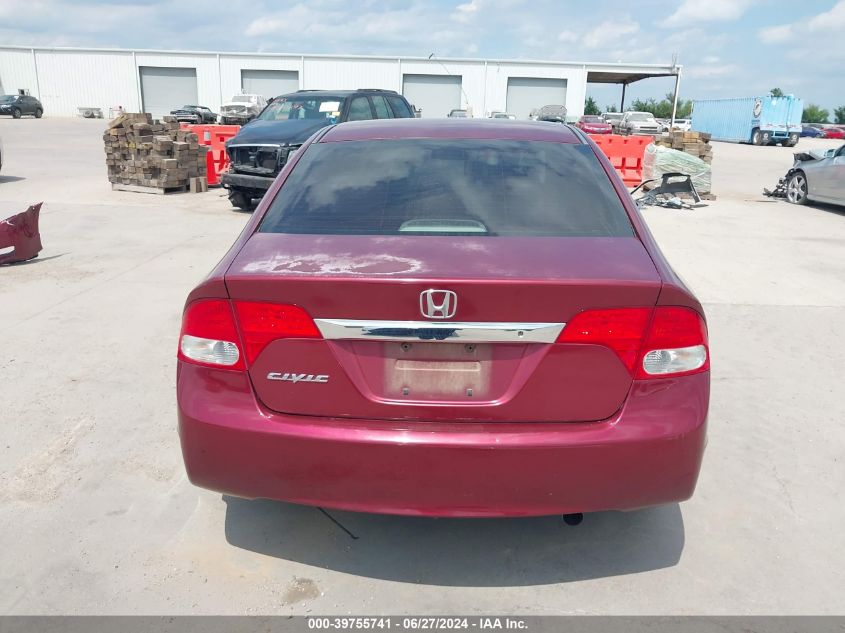 2010 Honda Civic Lx VIN: 2HGFA1F58AH543675 Lot: 39755741