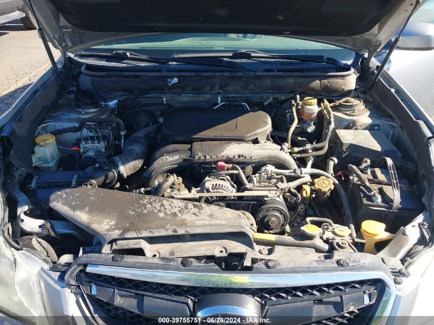 2010 Subaru Legacy 2.5I Premium VIN: 4S3BMBC64A3245344 Lot: 39755751