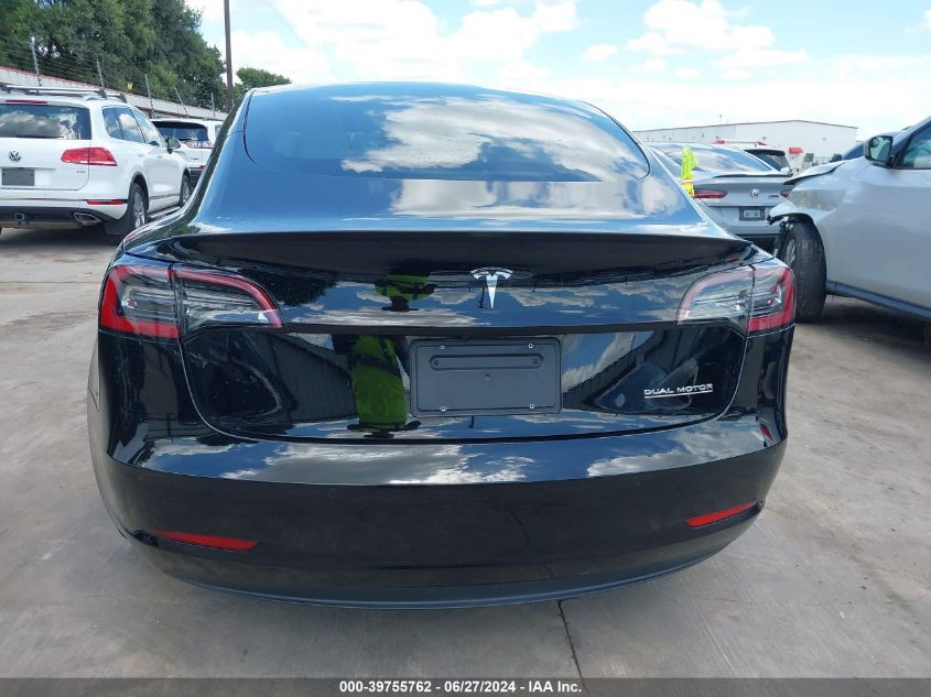 2021 Tesla Model 3 Performance Dual Motor All-Wheel Drive VIN: 5YJ3E1EC7MF926443 Lot: 39755762