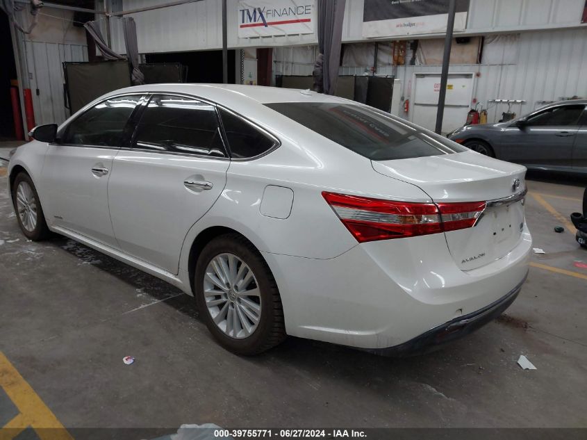 2013 Toyota Avalon Hybrid/Prem/Tour/Ltd VIN: 4T1BD1EB4DU003247 Lot: 39755771