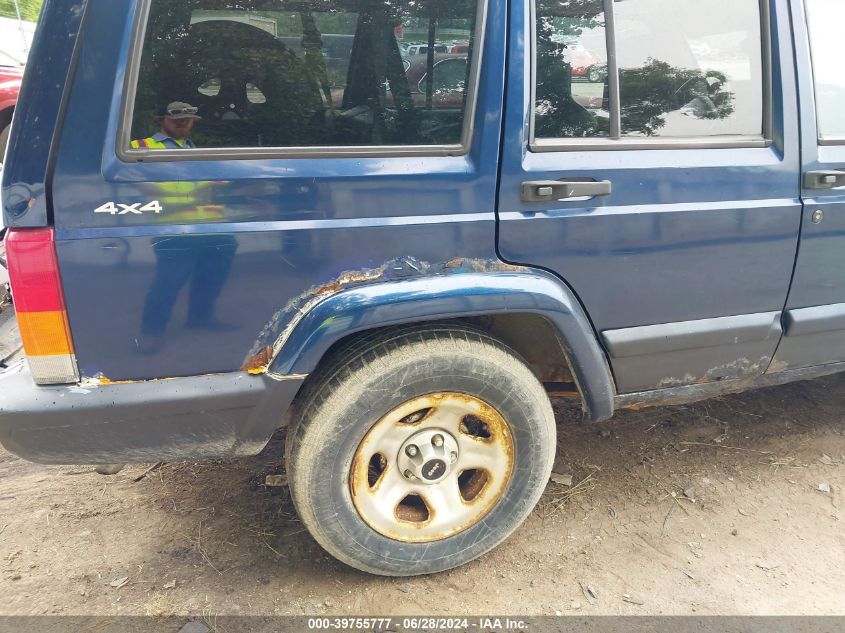 2000 Jeep Cherokee Sport VIN: 1J4FF48S4YL262887 Lot: 39755777