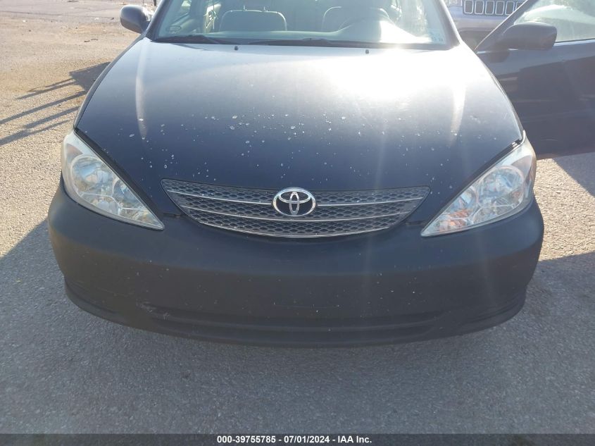 2004 Toyota Camry Le V6 VIN: 4T1BF32K64U067817 Lot: 39755785
