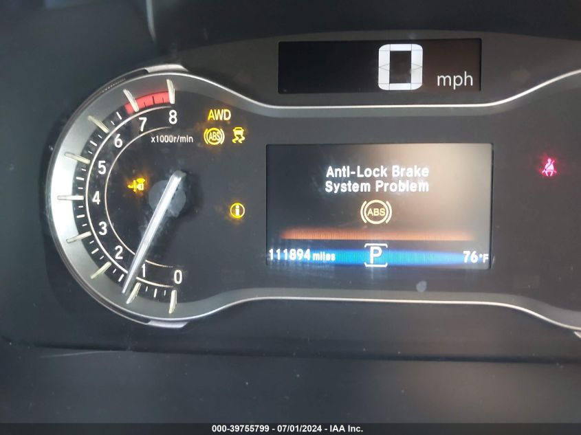 2016 Honda Pilot Ex VIN: 5FNYF6H38GB002111 Lot: 39755799