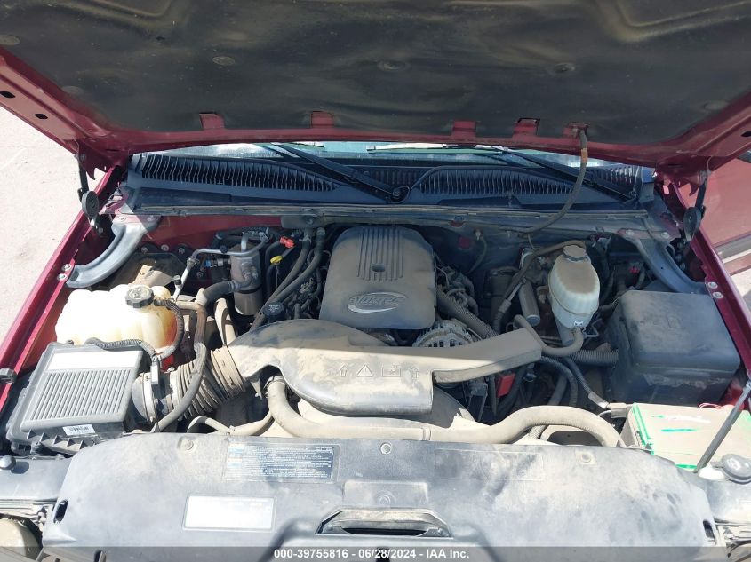 2004 Chevrolet Tahoe Ls VIN: 1GNEK13Z74R296286 Lot: 39755816