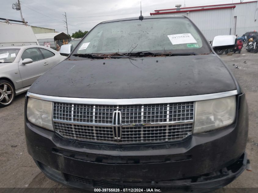 2010 Lincoln Mkx VIN: 2LMDJ8JC8ABJ06462 Lot: 39755828