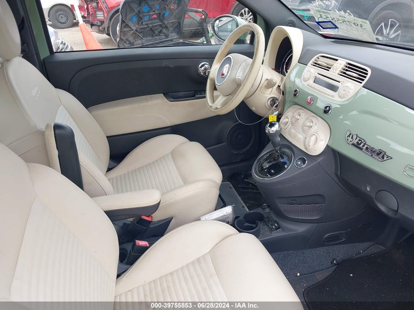 2015 Fiat 500 Sport VIN: 3C3CFFBR4FT648418 Lot: 39755853