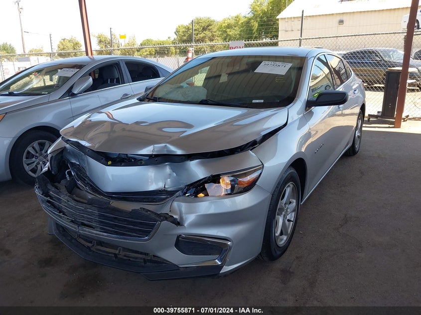2017 Chevrolet Malibu Ls VIN: 1G1ZB5STXHF211598 Lot: 39755871