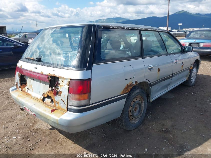 1993 Subaru Legacy L VIN: 4S3BJ6331P7948942 Lot: 39755873