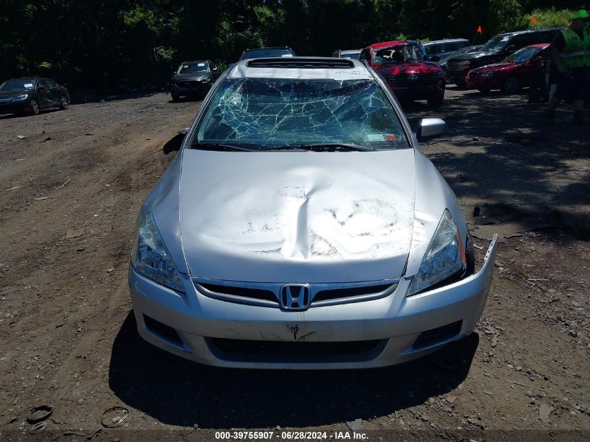 1HGCM66507A022061 2007 Honda Accord 3.0 Ex