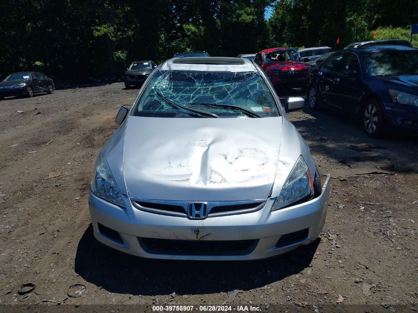 1HGCM66507A022061 2007 Honda Accord 3.0 Ex