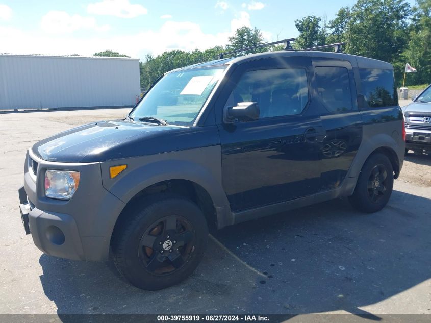 2003 Honda Element Ex VIN: 5J6YH286X3L053947 Lot: 39755919