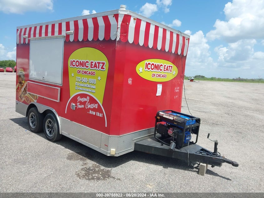 2022 TRAILER TKB ENCLOSED TRAILER  (VIN: 4T91E1424NH424032)