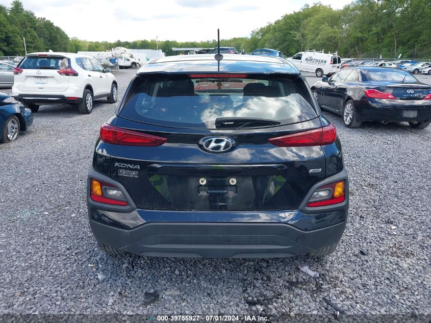 2018 Hyundai Kona Se VIN: KM8K1CAA7JU076660 Lot: 39755927