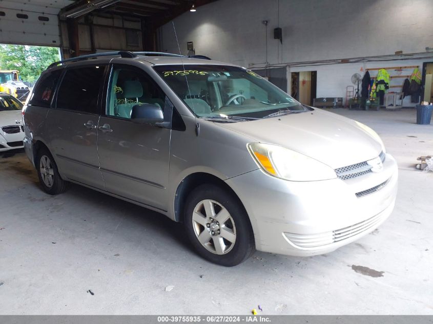 2005 Toyota Sienna Le VIN: 5TDZA23C15S222556 Lot: 39755935